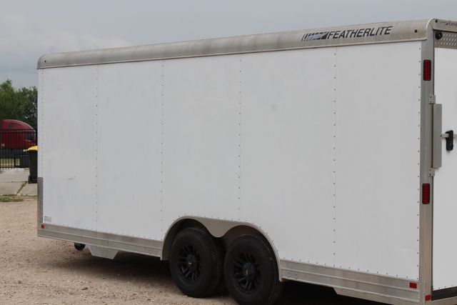 2017 Featherlite 4926 - 20 ENCLOSED CAR TRAILER ALL ALUMINUM BLACK WHEELS | CONROE, TX | SportChassis/ Featherlite Trailers of Texas 2017 Featherlite 4926 - 20 ENCLOSED CAR TRAILER ALL ALUMINUM BLACK WHEELS | CONROE, TX | SportChassis/ Featherlite Trailers of Texas