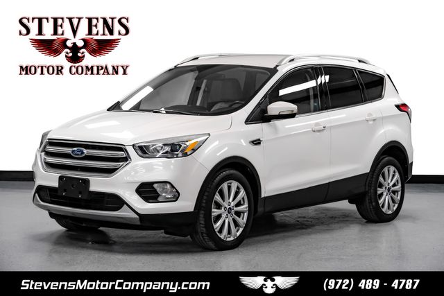 2017 Ford Escape Titanium PerfectCarfax Leather TowPackage | Dallas, TX | Stevens Motor Company LLC