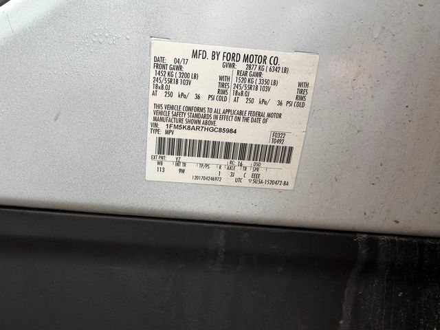 2017 Ford Explorer Police Interceptor Utility