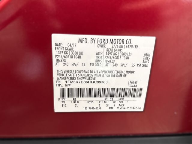 2017 Ford EXPLORER Base 2017 Ford EXPLORER Base