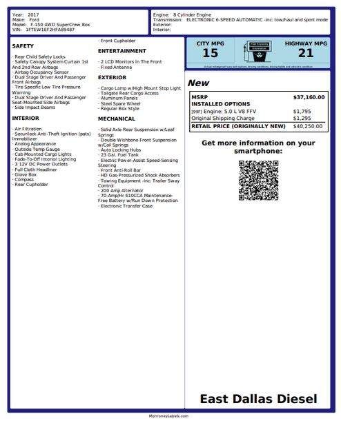 2017 Ford F-150 LARIAT | Dallas, TX | East Dallas Diesel 2017 Ford F-150 LARIAT | Dallas, TX | East Dallas Diesel
