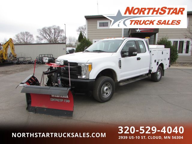 2017 F-250 4x4 Extended Cab Shortbox Utility W/ Plow  | St Cloud MN | NorthStar Truck Sales