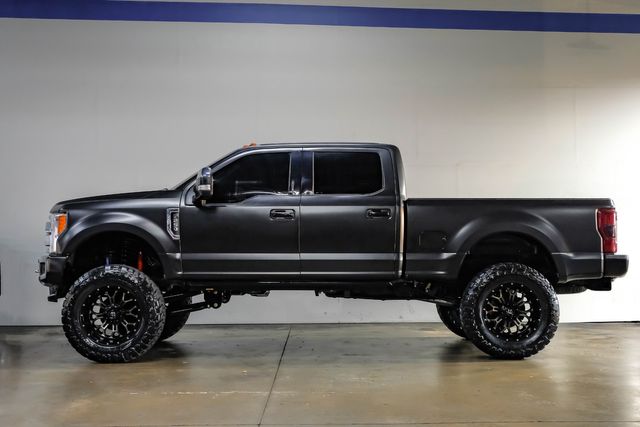 2017 Ford F-250 Super Duty Platinum FX4 FabTech Lift 22" FUEL 40" M/T Pano TX | Dallas, TX | East Dallas Diesel