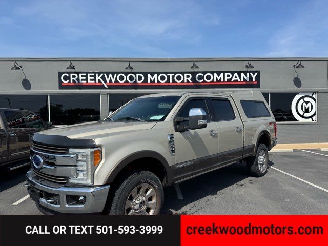 2017 Ford F-250 Super Duty King Ranch 4x4 Powerstroke Diesel CAMPER SHELL 20s