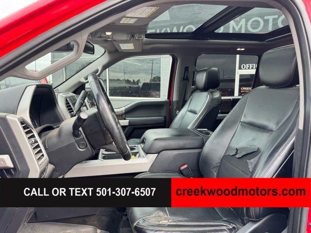 2017 Ford F-250 Super Duty Lariat 4x4 Crew Cab Powerstroke Diesel 20s 1Owner