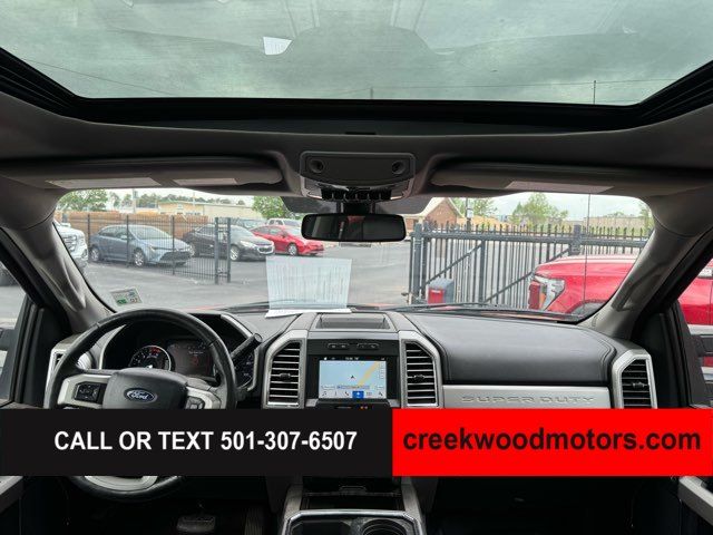 2017 Ford F-250 Super Duty Lariat 4x4 Crew Cab Powerstroke Diesel 20s 1Owner