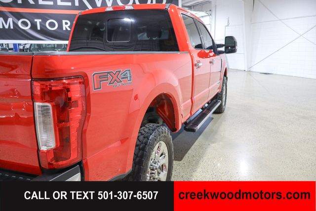 2017 Ford F-250 Super Duty Lariat 4x4 Crew Cab Powerstroke Diesel 20s 1 Owner