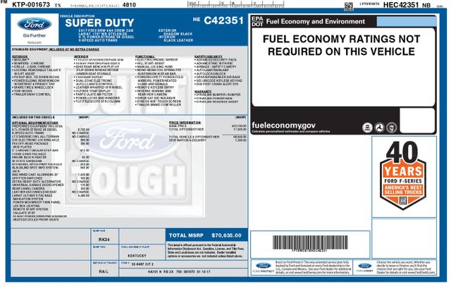 2017 Ford F-350 Super Duty Lariat | Addison, TX | Mr Car Guys