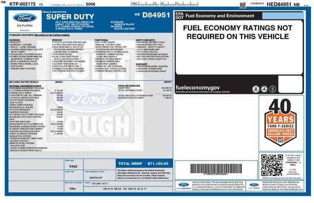 2017 Ford F-350 Super Duty Lariat Ultimate FX4 Pano Roof ULTIMATE TOW Loaded | Dallas, TX | East Dallas Diesel 2017 Ford F-350 Super Duty Lariat Ultimate FX4 Pano Roof ULTIMATE TOW Loaded | Dallas, TX | East Dallas Diesel