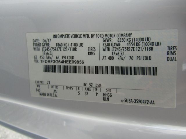 2017 Ford F350 10' Stake Body Truck 2wd with Lift Gate