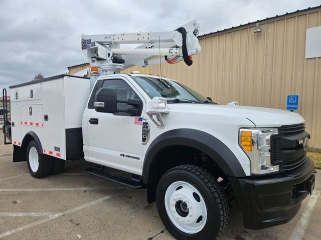 2017 Ford F550 AT37G 42FT TELESCOPING AND ARTICULATING 4X4 BUCKET TRUCK 6.7 POWERSTROKE | Irving, TX | Pinnacle Trucks