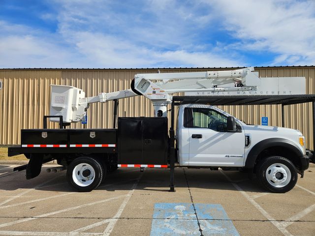 2017 Ford F550 FLATBED 45FT TELESCOPING BUCKET TRUCK 4X4 HI-RANGER LT40 4X4 F550. | Irving, TX | Pinnacle Trucks