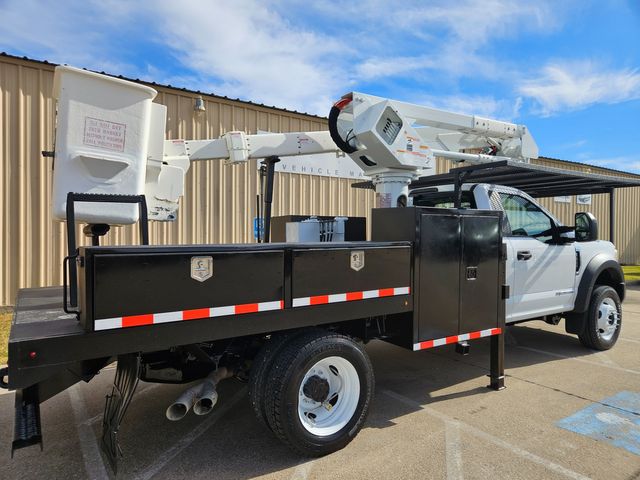2017 Ford F550 FLATBED 45FT TELESCOPING BUCKET TRUCK 4X4 HI-RANGER LT40 4X4 F550. | Irving, TX | Pinnacle Trucks