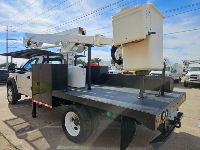 2017 Ford F550 FLATBED 45FT TELESCOPING BUCKET TRUCK 4X4 HI-RANGER LT40 4X4 F550. | Irving, TX | Pinnacle Trucks