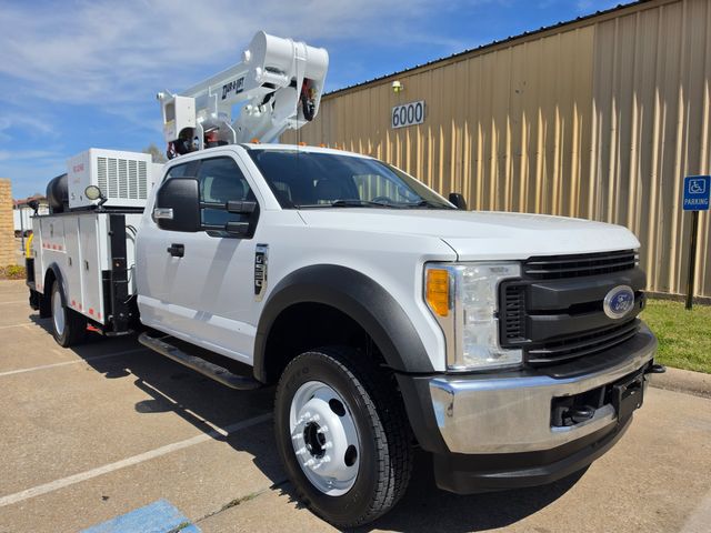 2017 Ford F550 TELESCOPING AND ARTICULATING BUCKET TRUCK DURALIFT DTAXS39 44FT REACH | Irving, TX | Pinnacle Trucks