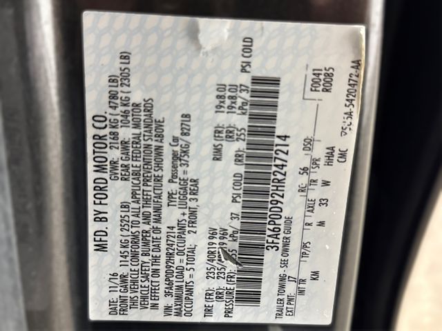 2017 Ford Fusion Titanium | Houston, TX | Texas Star Motors 2017 Ford Fusion Titanium | Houston, TX | Texas Star Motors