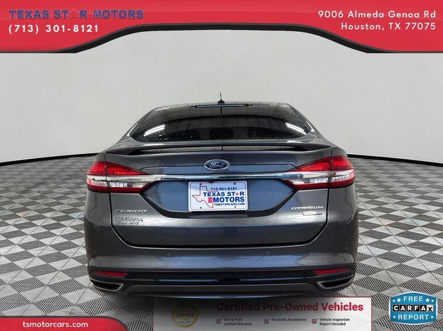 2017 Ford Fusion Titanium | Houston, TX | Texas Star Motors 2017 Ford Fusion Titanium | Houston, TX | Texas Star Motors