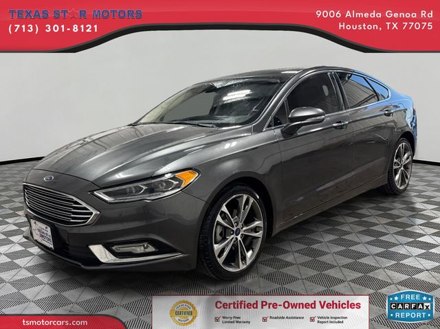 2017 Ford Fusion Titanium | Houston, TX | Texas Star Motors 2017 Ford Fusion Titanium | Houston, TX | Texas Star Motors