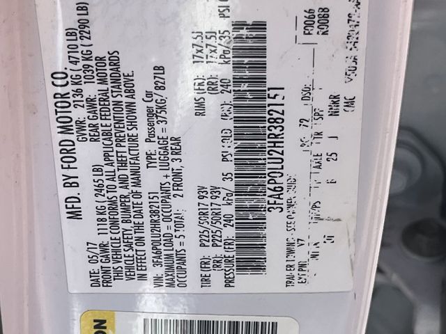 2017 Ford Fusion Hybrid SE | Annapolis, MD | Annapolis Public Auto Auction 2017 Ford Fusion Hybrid SE | Annapolis, MD | Annapolis Public Auto Auction