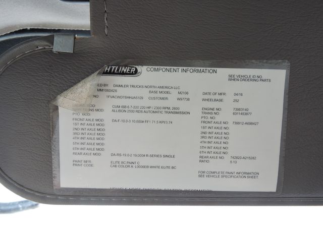 2017 Freightliner M2 Non-CDL Box Truck