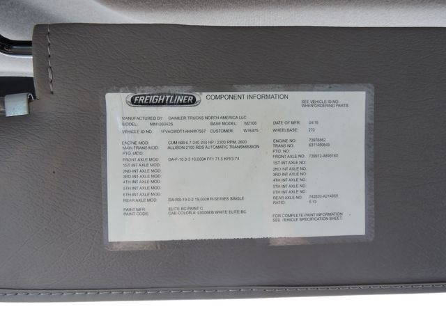 2017 Freightliner M2 Non-CDL Box Truck 