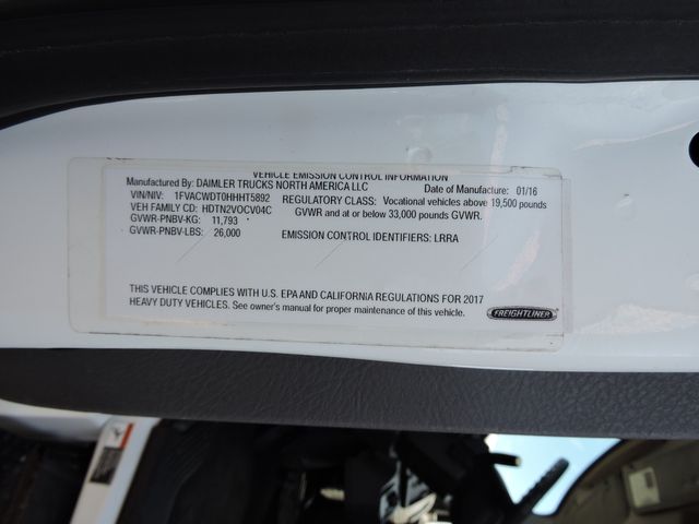 2017 Freightliner M2 Reefer NON CDL