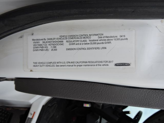 2017 Freightliner M2106 Non-CDL Flatbed w/ LiftGate 