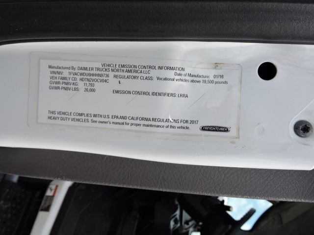 2017 Freightliner M2106 Non-CDL Box Truck 