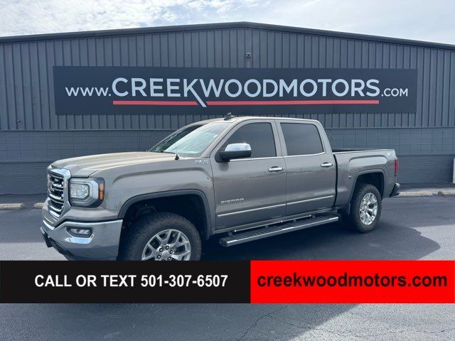 2017 GMC Sierra 1500 SLT Z71 4x4 Crew Cab 20s LEVELED Financing NICE