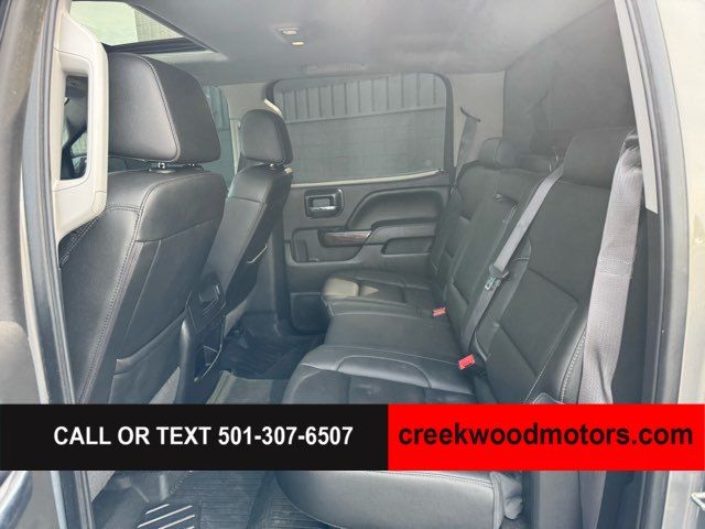 2017 GMC Sierra 1500 SLT Z71 4x4 Crew Cab 20s LEVELED Financing NICE