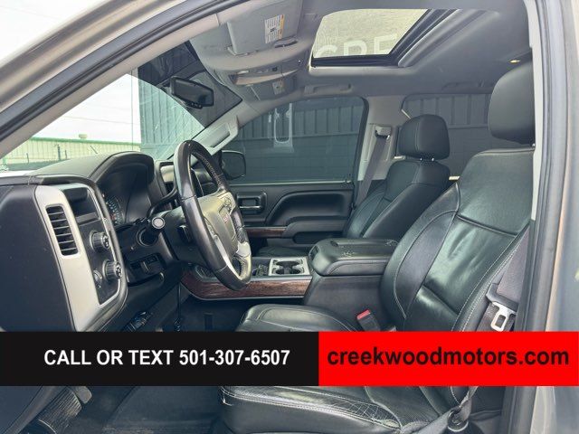 2017 GMC Sierra 1500 SLT Z71 4x4 Crew Cab 20s LEVELED Financing NICE