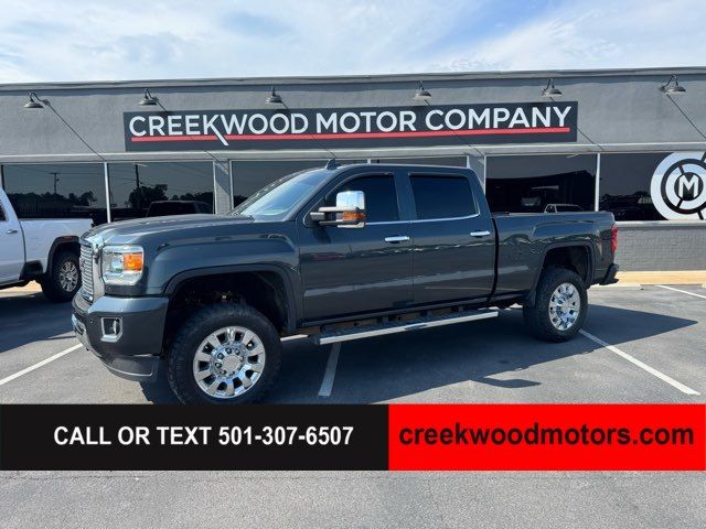 2017 GMC Sierra 2500HD Denali 4x4 Crew Cab 6.0L Gas 20s LEVELED Financing