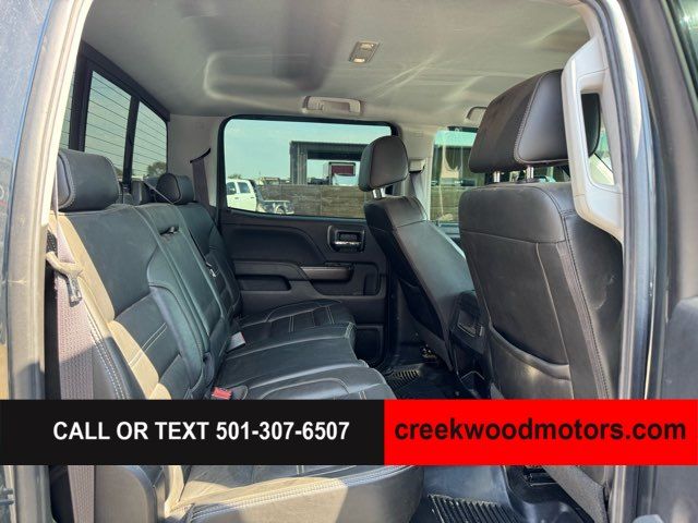 2017 GMC Sierra 2500HD Denali 4x4 Crew Cab 6.0L Gas 20s LEVELED Financing