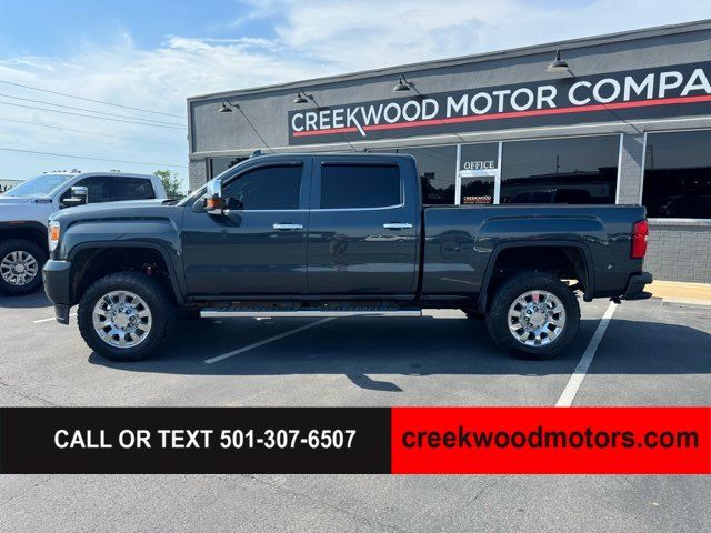 2017 GMC Sierra 2500HD Denali 4x4 Crew Cab 6.0L Gas 20s LEVELED Financing
