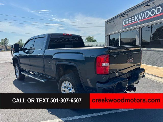 2017 GMC Sierra 2500HD Denali 4x4 Crew Cab 6.0L Gas 20s LEVELED Financing