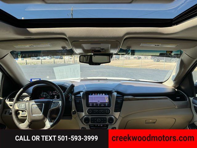2017 GMC Yukon Denali 6.2 4x4 Sunroof 22s DVD White Financing