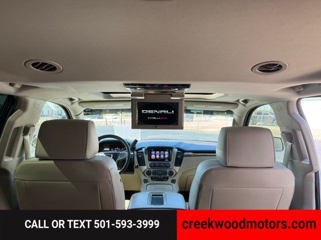 2017 GMC Yukon Denali 6.2 4x4 Sunroof 22s DVD White Financing 2017 GMC Yukon Denali 6.2 4x4 Sunroof 22s DVD White Financing