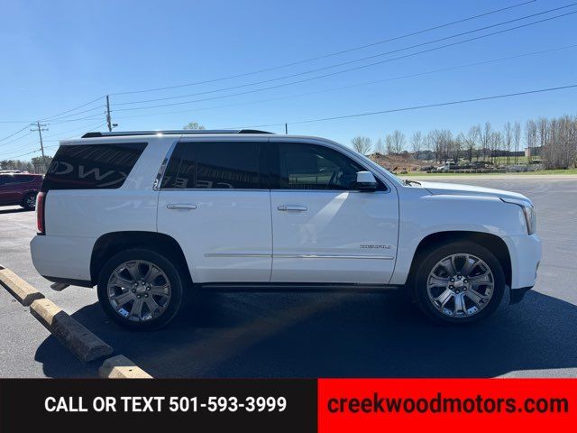 2017 GMC Yukon Denali 6.2 4x4 Sunroof 22s DVD White Financing