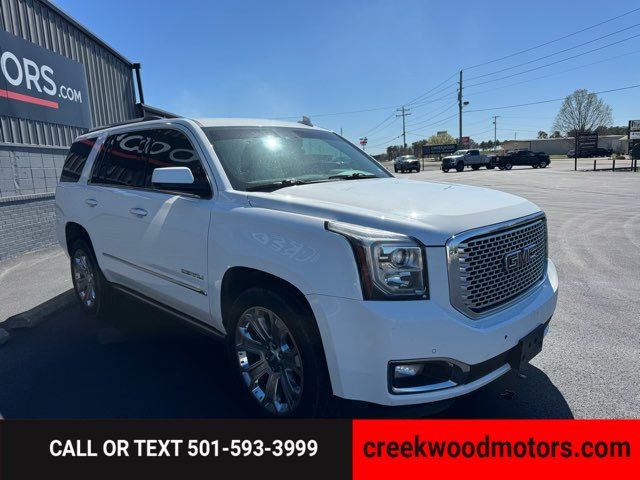 2017 GMC Yukon Denali 6.2 4x4 Sunroof 22s DVD White Financing