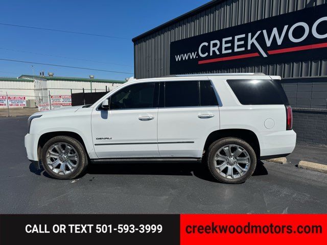 2017 GMC Yukon Denali 6.2 4x4 Sunroof 22s DVD White Financing