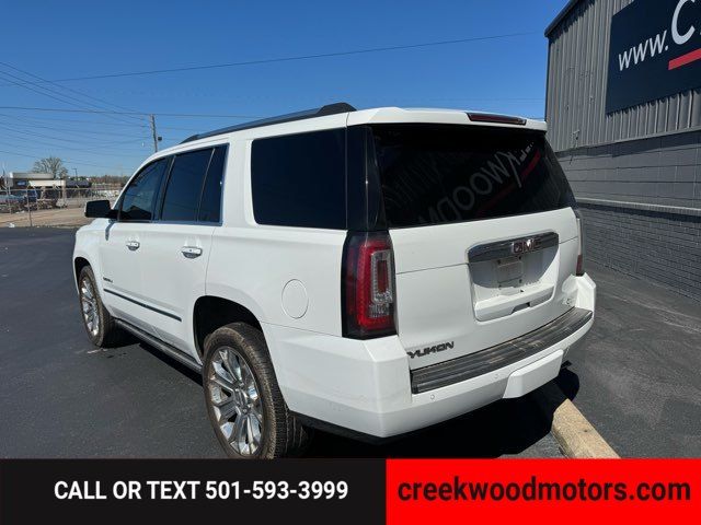 2017 GMC Yukon Denali 6.2 4x4 Sunroof 22s DVD White Financing