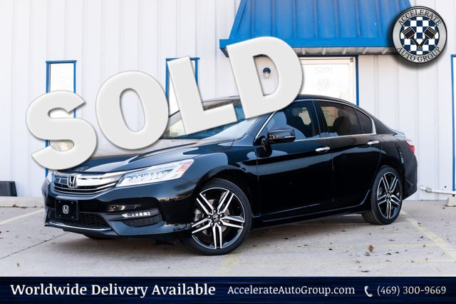 2017 Honda Accord NAV LEATHER SUNROOF LOADED CLEAN CARFAX 2 OWNERS