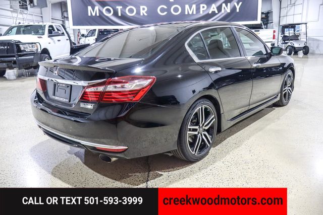 2017 Honda Accord Sport Special Edition Black 1 Owner Auto Financing