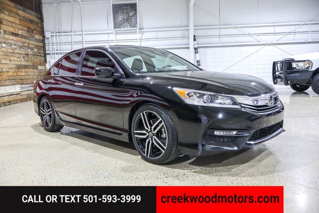 2017 Honda Accord Sport Special Edition Black 1 Owner Auto Financing