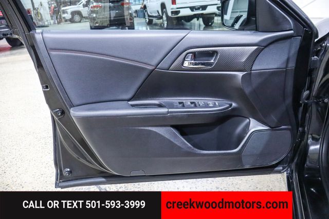 2017 Honda Accord Sport Special Edition Black 1 Owner Auto Financing