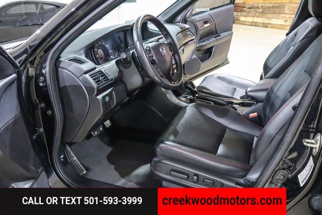 2017 Honda Accord Sport Special Edition Black 1 Owner Auto Financing
