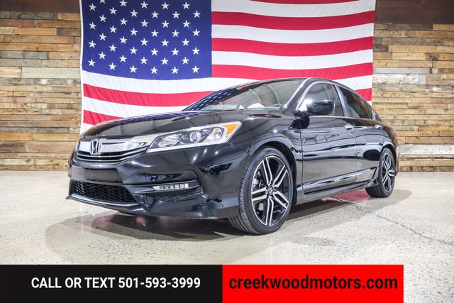 2017 Honda Accord Sport Special Edition Black 1 Owner Auto Financing