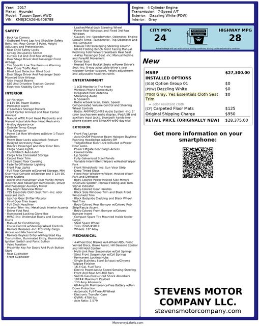 2017 Hyundai TUCSON Sport | Dallas, TX | Stevens Motor Company LLC