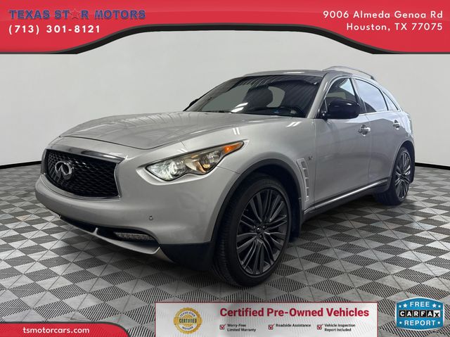 2017 Infiniti QX70 Base 2017 Infiniti QX70 Base