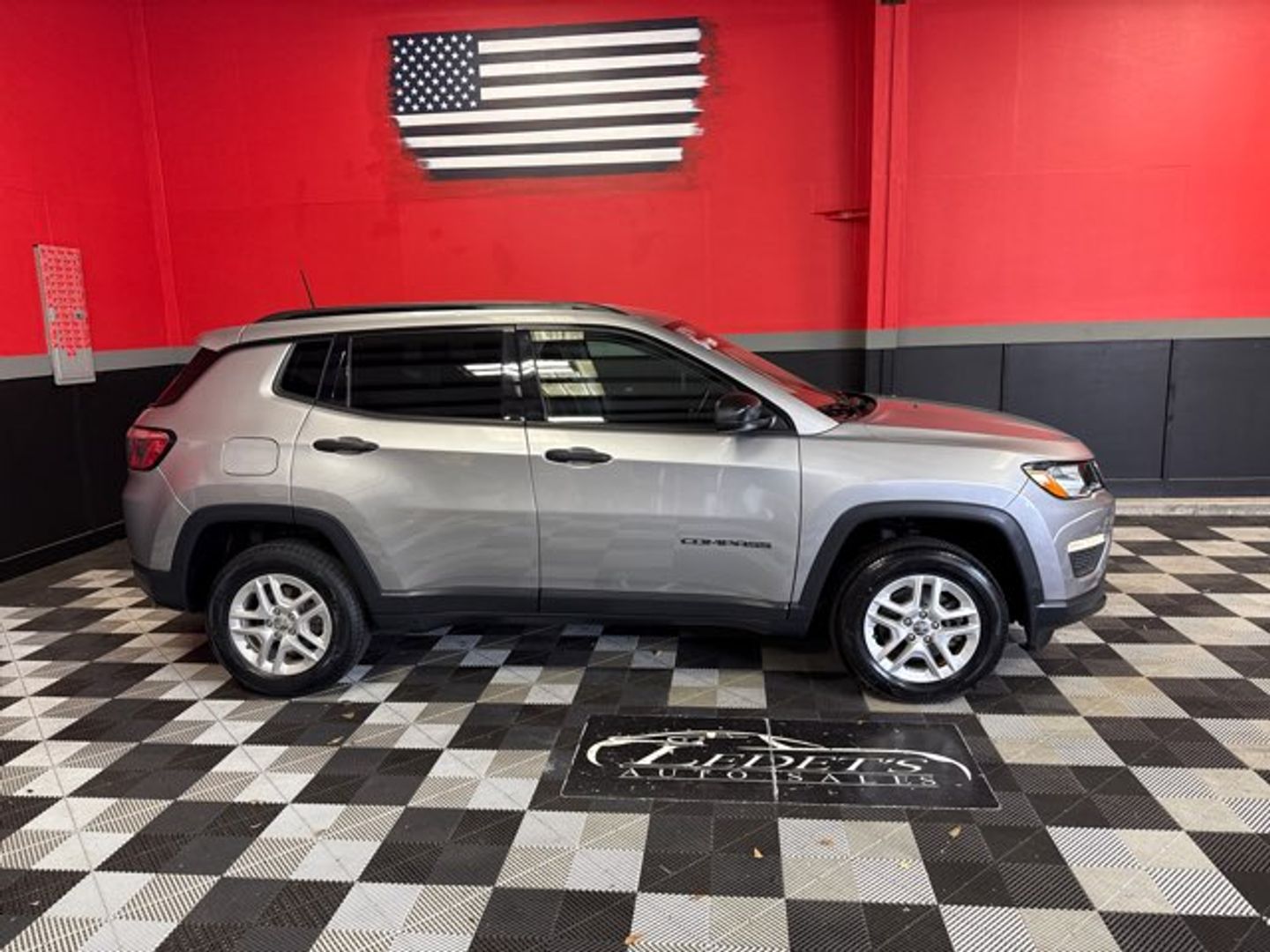 2017 Jeep Compass Sport [PSC] Billet Silver Metallic Clear Coat at Ledet's Auto Sales